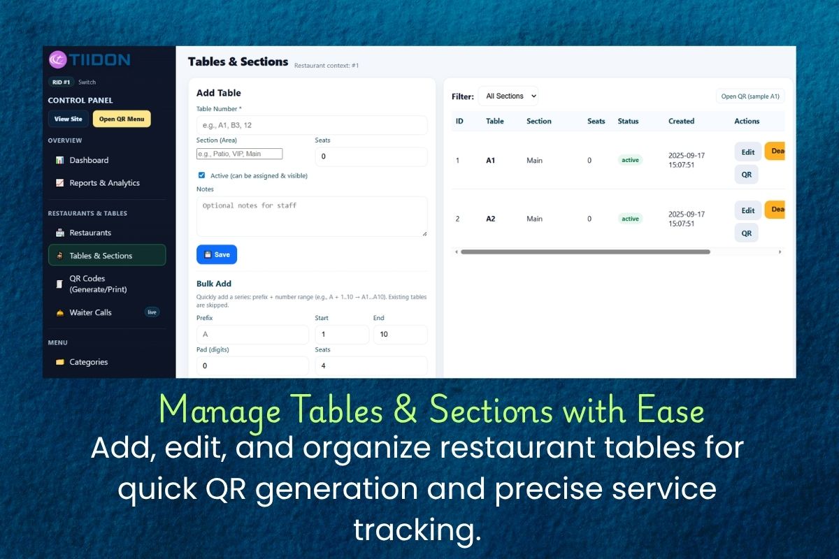 TiiMenu screenshot 10
