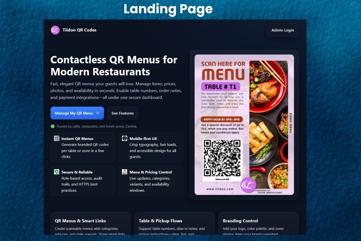 TiiMenu screenshot 7